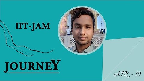 JOURNEY | Talk with Topper | AIR - 19| IIT-JAM 2022 | Mathematics | Rishabh Agnihotri