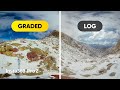 Shooting log footage with insta360 pro 2 in the himalayas