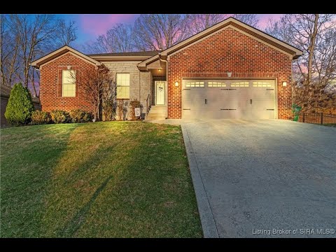 8126 Autumn Drive, Georgetown, IN home video tour
