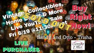 SOLD OUT | Could this Live Vintage Sale change your life? | Jun 19 @11:30am et(8:30am pt)