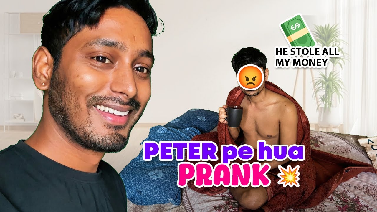 I RUINED OUR TRIP 😱 SPENT ALL MONEY ON SHOPPING PRANK ON PETER | Mr & Mr Rohit