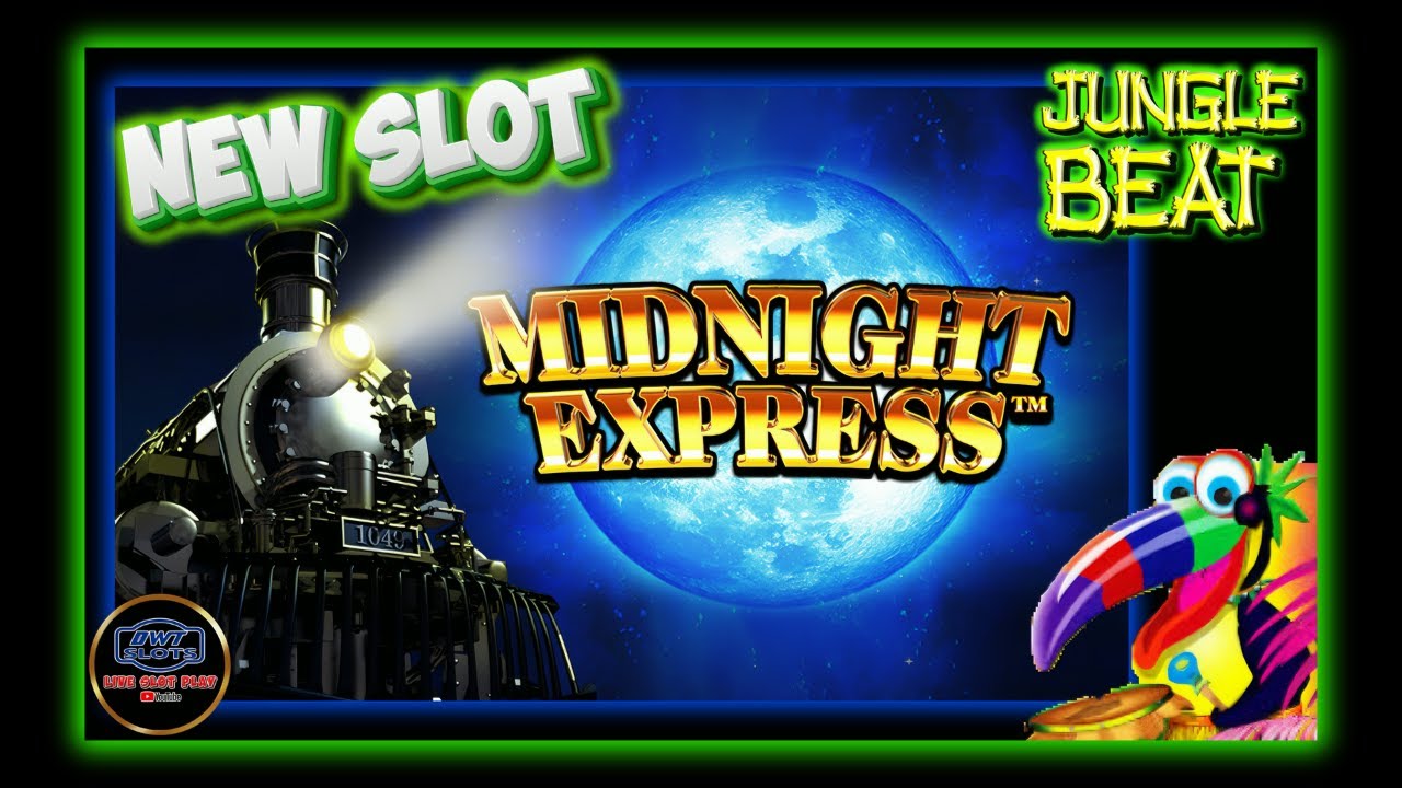 Let's try the NEW Jungle Beat Midnight Express Slot. - YouTube