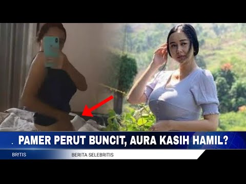 Aura Kasih buk4 baju ketat, perlihatkan perut buncit, hamil??