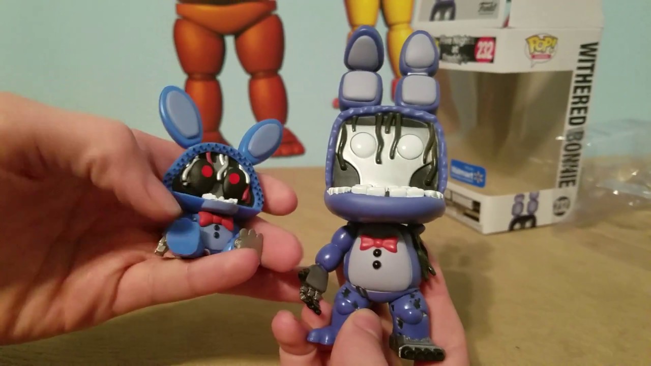 fnaf funko pop withered bonnie