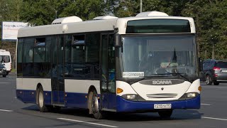 Поездка на Автобусе Scania OmniLink CL94UB. АЕ 406 48. Маршрут 323, Липецк