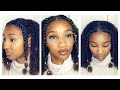 FULANI BRAIDS | HOW TO FULANI BRAIDS ON NATURAL HAIR || STYLE AN OLD WASH N GO