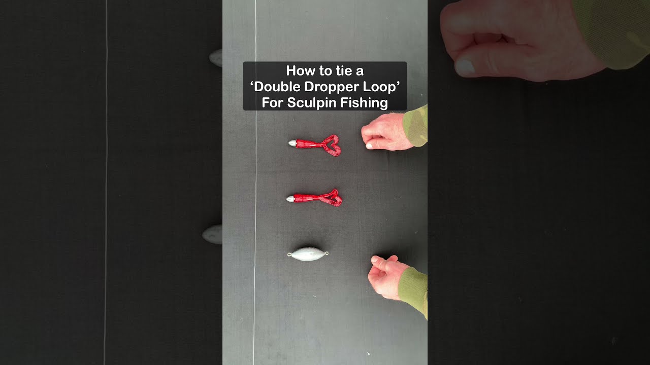 How To Tie A Double Dropper Loop Rig For Rockfishing Fishing Tips