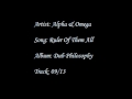 Alpha & Omega - Ruler Of Them All