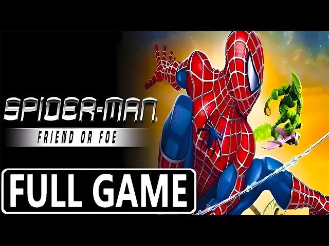 MULTIPLAY NO INCRÍVEL SPIDER MAN FRIENDS OR FOE - PS2 