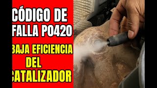 Code p0420 in JEEP low efficiency in catalyst (DIAGNOSIS)
