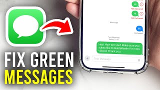 How To Fix iPhone Sending Green Messages - Full Guide