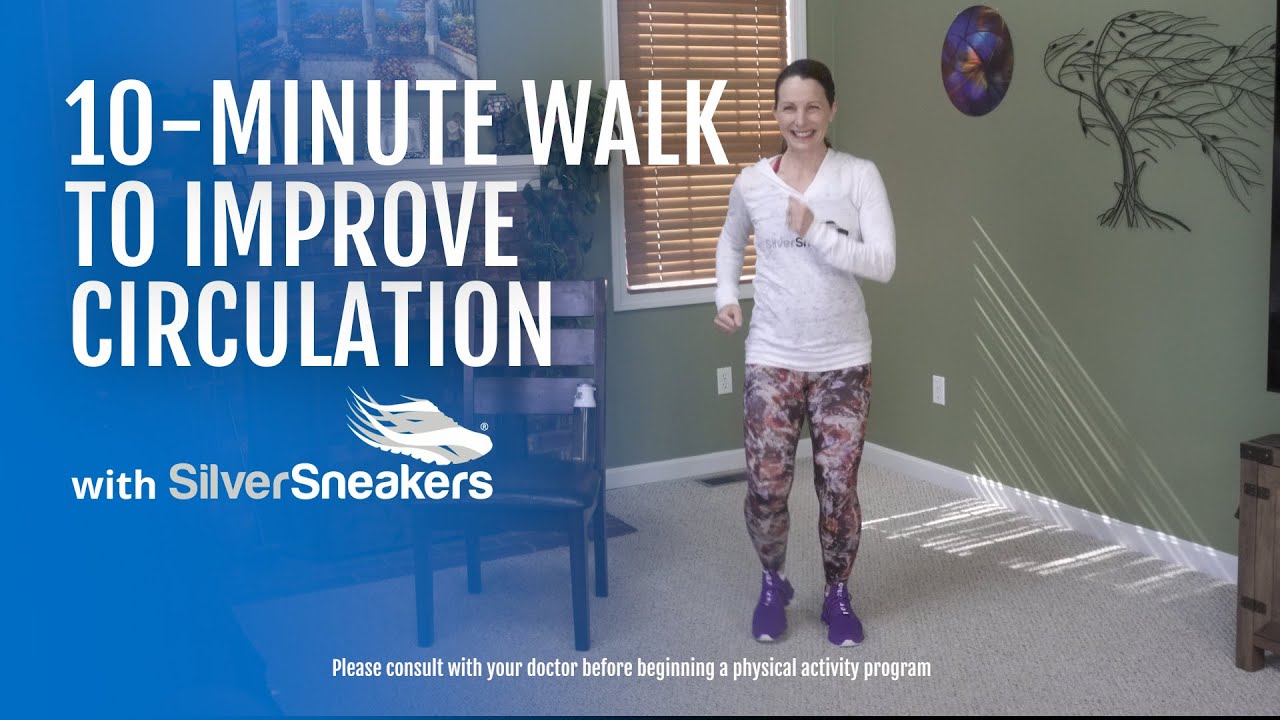 10-Minute Walk to Improve Circulation - YouTube