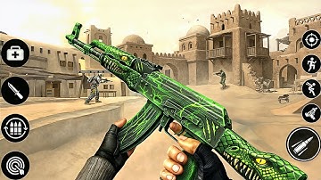 Commando Strike Shooting Games: Elite Gun War Missions (Android FPS Shooting)