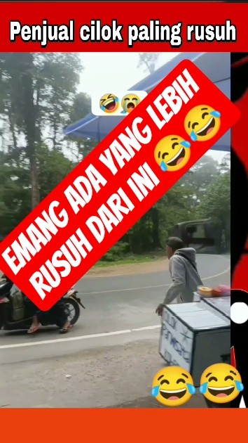 video lucu penjual cilok #videolucu #viralvideo #ngakak
