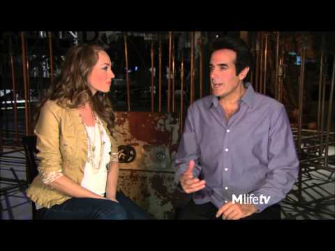 David Copperfield from the MGM Grand Las Vegas Talks to M life TV