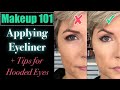 Makeup 101: How to Apply Eyeliner + Tips for Winged Liner with Hooded Eyes