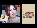 Eminem - Criminal - REACTION