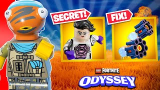 картинка: Все СЕКРЕТЫ, которые вам НУЖНО знать во время FORTNITEMARES в LEGO Fortnite Odyssey!