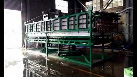 CSCPOWER 20T direct cooling block ice machine with ice down