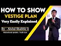 How to present vestige plan  abdul shabbirk  part1 