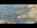 Cohrence cardiaque cardiac cohrence  rivages bretons  6 respirationsminute