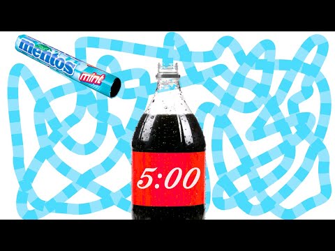 5 Minute Timer Bomb [COKE AND MENTOS] 💣