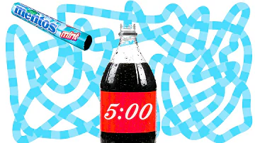 5 Minute Timer Bomb [COKE AND MENTOS] 💣