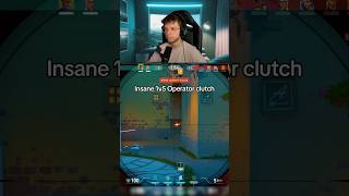 Insane 1v5 Operator clutch #valorant #1v5 #ace #clutch #twitch