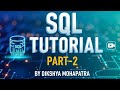 SQL TUTORIAL PART-2 FOR BEGINNERS #SQL #DataAnalyst #MySQL #PostgreSQL #DataScience #TechTutorial