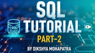 SQL TUTORIAL PART-2 FOR BEGINNERS #SQL #DataAnalyst #MySQL #PostgreSQL #DataScience #TechTutorial