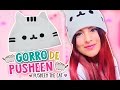 DIY : Haz tu PROPIO GORRO del GATO PUSHEEN ☆ BEANIES CAT (SUPER FÁCIL) l Fabbi Lee