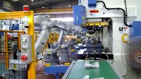 Simpac Multi Axlex Robotic Transfer Tandem Press Line 2
