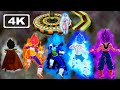 Dragon Ball Z Kakarot - All Vegeta Transformations & Ultra Ego (4K 60fps)