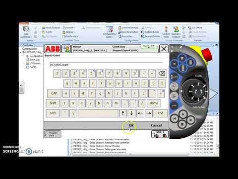 ABB IRC5 Create VARIABLE 4 counting Numerical Data Type num