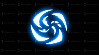 4K Liquid Elements Glow. Drag and drop