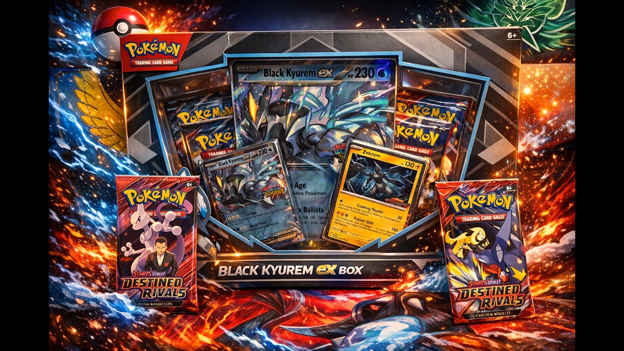 Rippen into the Target Black Friday 2025 Black Kyurem Box