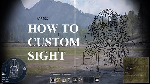 How to setup and install War Thunder Custom Sights 2025
