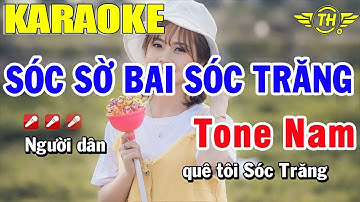 Karaoke Sóc Sờ Bai Sóc Trăng Tone Nam Nhạc Sống | Trọng Hiếu