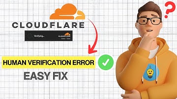How to Fix Cloudflare Verify You Are Human (EASY GUIDE) 2026