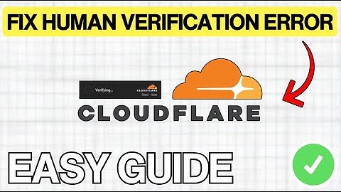 How to Fix Cloudflare Verify You Are Human (EASY GUIDE) 2026