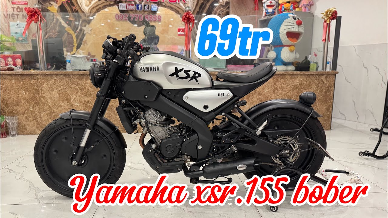 Phong motor:0927708888 YAMAHA XSR.155 độ bober siêu đẹp BS:74AB-027.40 #phongmotor 