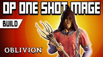 Oblivion Remastered: Making An OP ONE SHOT MAGE Build On Master Difficulty