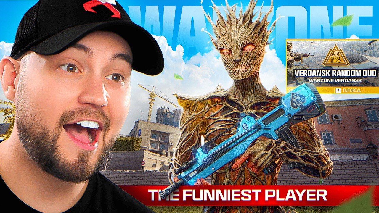 I Met Warzone's FUNNIEST PLAYER in Random Duos!