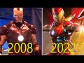 Iron Man Evolution in Movies 2008-2022