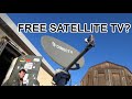 Gambar cover Free Satellite TV with Dumpster Dived Dish
