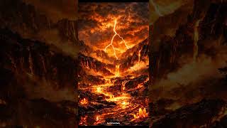 Lava Storm ⚡🔥 | Epic Volcanic Landscape