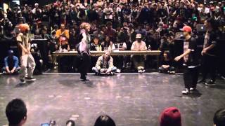 KENTO & CanDoo VS GROOVIN & SLASH | Hip-Hop Final @ Juste Debout 2013 Japan
