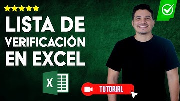 Cómo HACER una LISTA de VERIFICACIÓN en Excel - 📊Aprende a usar el checklist ✅