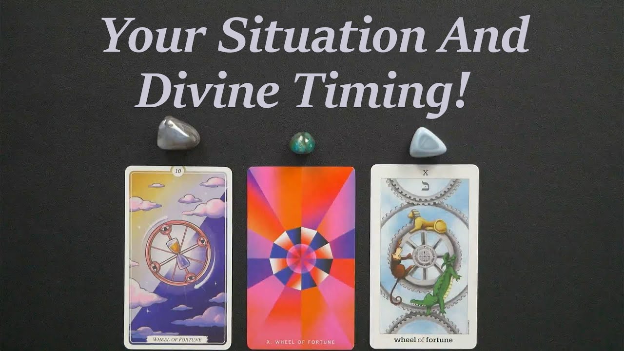 Your Situation And Divine Timing! ~Timeless pick a card tarot reading!