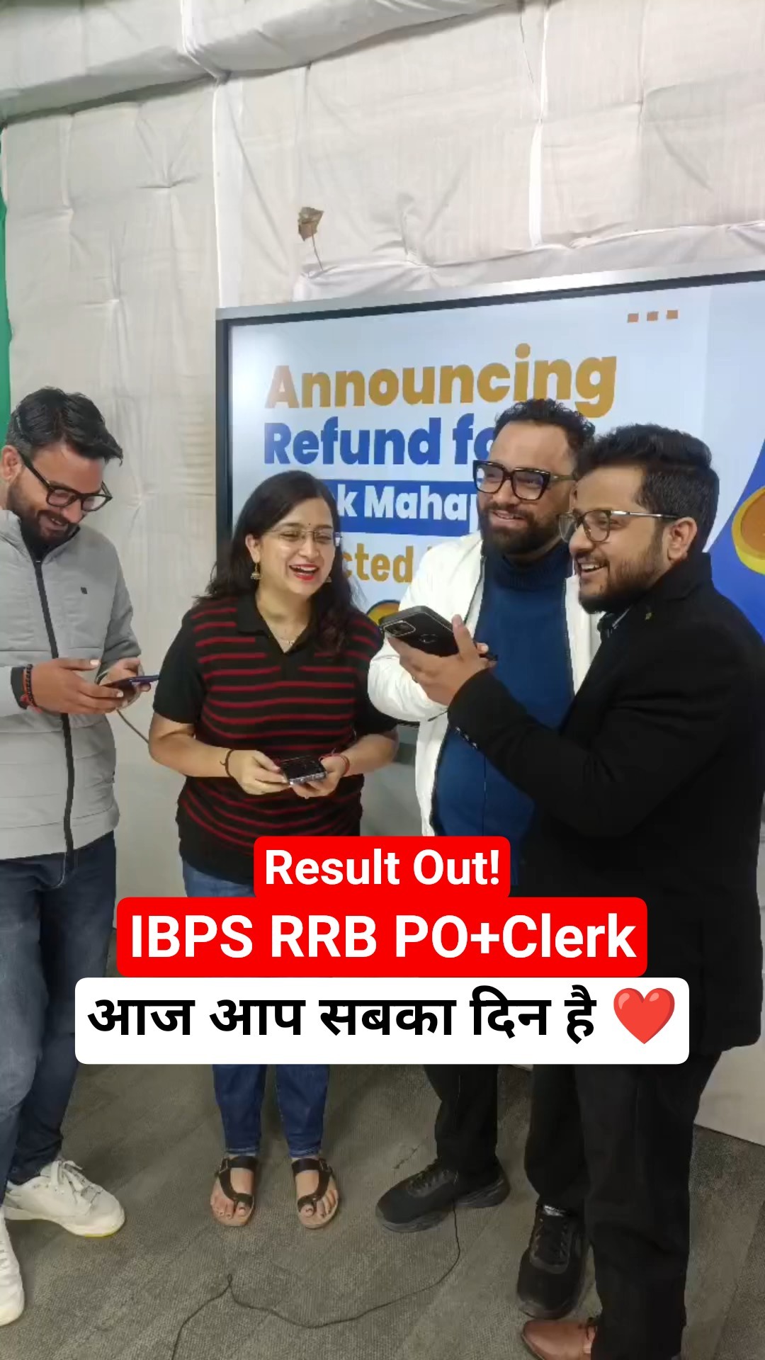 आज आप सबका दिन है ❤️ Congratulations ?